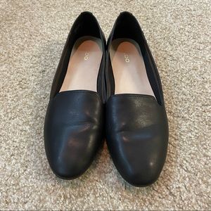 Black Aldo Loafers